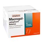 Macrogol-ratiopharm Balance (50 stk) из Германии